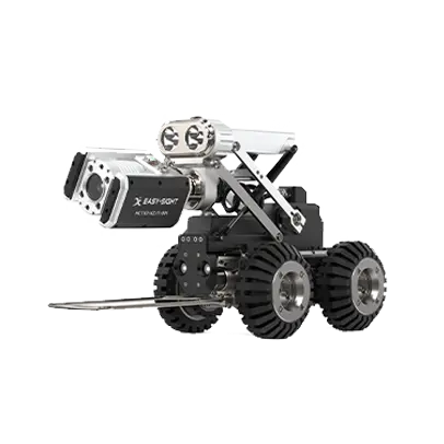 Robot di ispezione CCTV per tubi