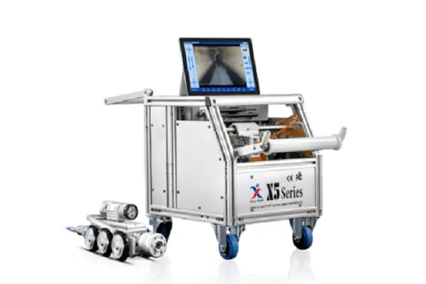 Supera le difficoltà affrontato dai robot cingolati per tubi nella navigazione di reti di tubi complessi